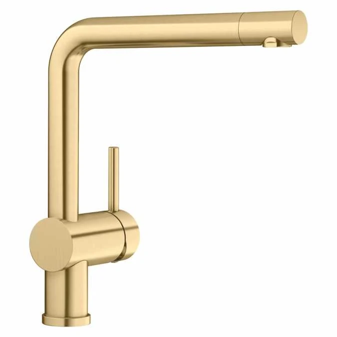 Blanco Linus Satin Gold Kitchen Tap - 526683 | Monobloc Kitchen Tap 3 Blanco Linus Satin Gold Kitchen Tap - 526683 | Monobloc Kitchen Tap