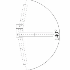 Blanco Linus S Chrome Kitchen Tap - 512402 | Sleek Monobloc Design -Bathroom Sales Shop LINUS S SWIVEL RANGE RES