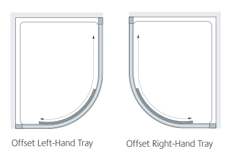 Lakes Classic 900 x 800 Single Door Offset Quadrant Shower Enclosure | Premium Showering Solution 4 Lakes Classic 900 x 800 Single Door Offset Quadrant Shower Enclosure | Premium Showering Solution - Image 2