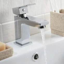 Scudo Lanza Chrome Mono Basin Mixer Tap - Modern Bathroom Tap with Sleek Design 6 Scudo Lanza Chrome Mono Basin Mixer Tap - Modern Bathroom Tap with Sleek Design -Bathroom Sales Shop Lanza 1024x1024 1