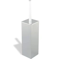 Laplane Chrome Wall Mounted Toilet Brush Holder | Stylish Bathroom Accessory