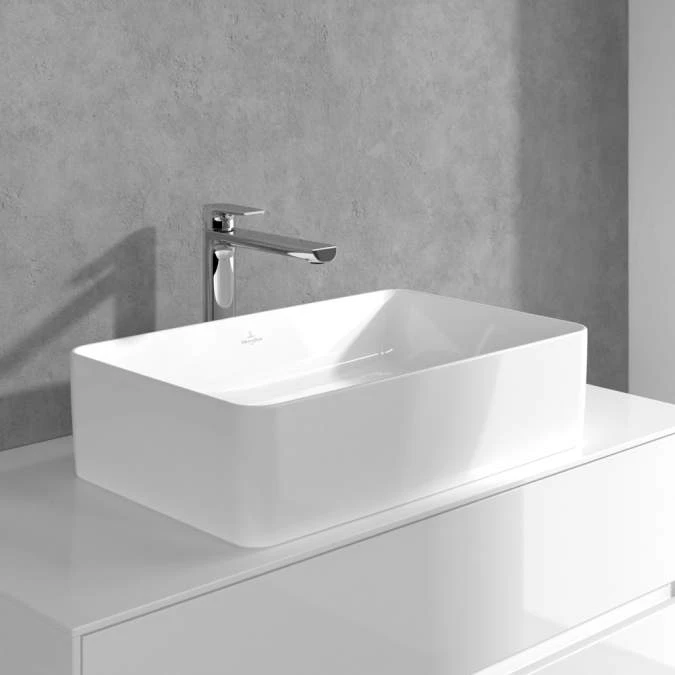 Villeroy & Boch Liberty Single Lever Tall Basin Mixer Tap Chrome - Premium Bathroom Tap 8 Villeroy & Boch Liberty Single Lever Tall Basin Mixer Tap Chrome - Premium Bathroom Tap - Image 6