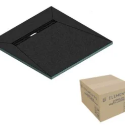 ABACUS Elements Level Access Linear End Waste Wet Room Kit 900 X 900 X 30mm - Premium Wet Room Solution