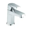 Linton Bathroom Basin Monobloc Mixer Tap with Sprung Waste - HighLife Bathrooms | Chrome Finish | Basin & Bathroom Taps -Bathroom Sales Shop Linton Basin M 31113 Thumbnail