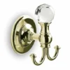 Oriental Crystal Robe Hook - Stylish Chrome, Gold & Black Chrome Finish - Origins Living -Bathroom Sales Shop MA08 G oriental crystal robe hook gold