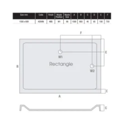 MX Elements 1500 x 800mm Anti-Slip Rectangular Stone Resin Shower Tray | Durable & Stylish 9 MX Elements 1500 x 800mm Anti-Slip Rectangular Stone Resin Shower Tray | Durable & Stylish -Bathroom Sales Shop MX 1500 x 800 ASXHN Tech