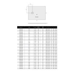 MX Minerals 1000x800mm Jet Black Slate Effect Shower Tray | Durable & Stylish Shower Base 7 MX Minerals 1000x800mm Jet Black Slate Effect Shower Tray | Durable & Stylish Shower Base -Bathroom Sales Shop MX Minerals Rectangle Tech 2