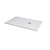 MX Minerals 1400 X 900mm Ice White Slate Effect Shower Tray - Premium Rectangle Shower Base 1 MX Minerals 1400 X 900mm Ice White Slate Effect Shower Tray - Premium Rectangle Shower Base -Bathroom Sales Shop MX Minerals Rectangle White Product 4