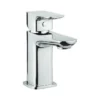 Britton MyHome Mini Basin Mixer Tap with Waste | Modern Bathroom Tap -Bathroom Sales Shop MYMBMC CO