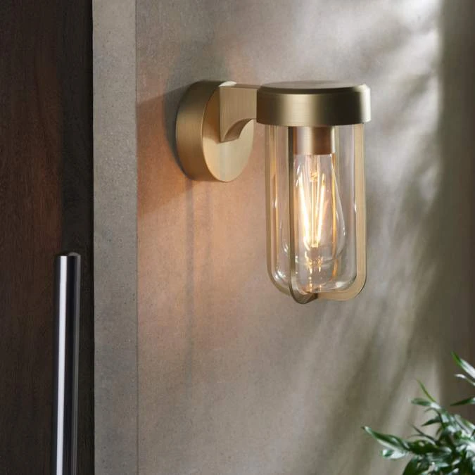 Mandarin Wall Light - Brushed Brass | Modern Bathroom Lighting 6 Mandarin Wall Light - Brushed Brass | Modern Bathroom Lighting - Image 4