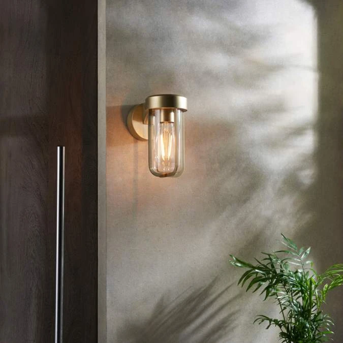 Mandarin Wall Light - Brushed Brass | Modern Bathroom Lighting 9 Mandarin Wall Light - Brushed Brass | Modern Bathroom Lighting - Image 7
