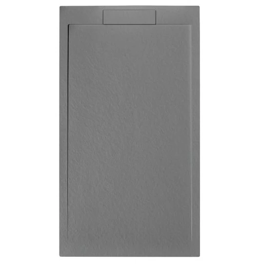 Giorgio Lux Grey Slate Effect Shower Tray - 1600 x 800mm with Concealed Waste 3 Giorgio Lux Grey Slate Effect Shower Tray - 1600 x 800mm with Concealed Waste
