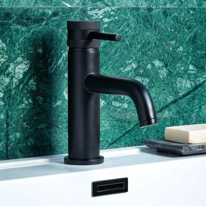 Scudo Core Mono Basin Mixer Tap Black | Modern Bathroom Tap | High-Quality Finish 5 Scudo Core Mono Basin Mixer Tap Black | Modern Bathroom Tap | High-Quality Finish - Image 3