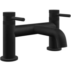 Scudo Core Black Bath Filler Tap | Modern Bathroom Tap | High-Quality Finish