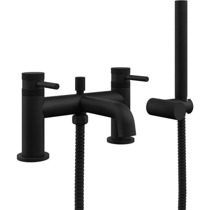 Scudo Core Bath Shower Mixer Tap Black | Modern Bathroom Taps | Premium Quality 3 Scudo Core Bath Shower Mixer Tap Black | Modern Bathroom Taps | Premium Quality
