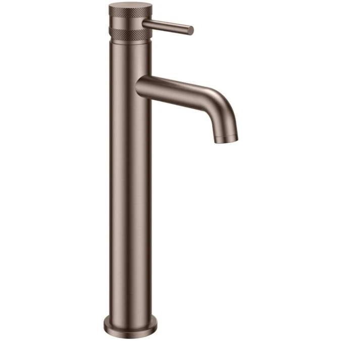 Scudo Core Tall Mono Basin Mixer Tap in Brushed Bronze - Modern Bathroom Design 3 Scudo Core Tall Mono Basin Mixer Tap in Brushed Bronze - Modern Bathroom Design