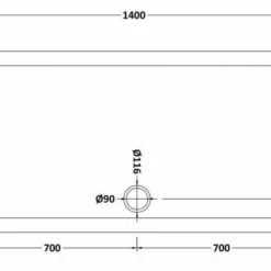 Nuie 1400 x 760 Rectangle Shower Tray | Free Waste Included | Durable & Stylish 6 Nuie 1400 x 760 Rectangle Shower Tray | Free Waste Included | Durable & Stylish -Bathroom Sales Shop Nuie 1400x760 rect tech
