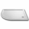 Nuie 1200 X 800 Offset Quadrant Shower Tray LH - FREE Waste, Left-Hand Drain | High-Quality Shower Tray -Bathroom Sales Shop Offset Quadrant Tray LH 1