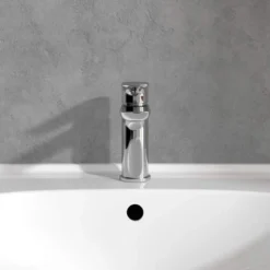 Villeroy & Boch O.novo Single Lever Basin Mixer Tap in Chrome - Sleek Modern Design -Bathroom Sales Shop Onovo basin mixer chrome 4