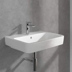 Villeroy & Boch O.novo Single Lever Basin Mixer Tap Chrome With Pop Up Waste - Premium Bathroom Tap -Bathroom Sales Shop Onovo basin mixer puw chrome 6