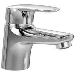 Villeroy & Boch O.novo Start Single Lever Mini Basin Mixer Tap with Waste - Chrome