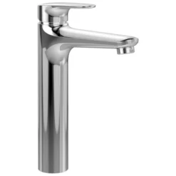 Villeroy & Boch O.novo Start Single Lever Tall Basin Mixer Tap Chrome With Waste | Premium Bathroom Tap