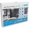 Wedi Fundo Ligno Wetroom Shower Kit 1200 x 900 x 20mm - Premium Wet Room Solution -Bathroom Sales Shop Packaging Ligno Shower Kit rectangular