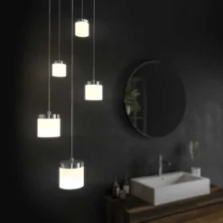 HIB Peak LED Pendant Light - Modern Bathroom Ceiling Lighting -Bathroom Sales Shop Peak cameo NEW