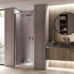 Kudos Pinnacle 8 800mm Right Hand Hinged Shower Door - Premium Recess Fit