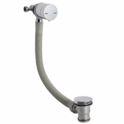 Quest Overflow Bath Filler Tap - Nuie | Modern Bath Taps | Chrome Finish