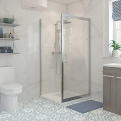 Prime 800mm Infold Shower Door - Premium Quality & Modern Design -Bathroom Sales Shop Prime Infold side