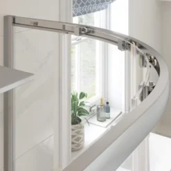 Prime 1000 X 800mm 2 Door Offset Quadrant Shower Enclosure - Modern Bathroom Upgrade -Bathroom Sales Shop Prime Quad top 1 1