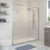 Prime 1400mm Sliding Door Shower Enclosure - Modern & Durable | Free UK Delivery -Bathroom Sales Shop Prime Slider 2