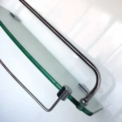 Vidalux Pure E 1200 Electric Shower Cabin | 1200 x 800mm | Steam & Sauna Enclosure -Bathroom Sales Shop Pure White Shelf 1