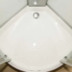 Vidalux Pure E 1000 Shower Cabin 1000x1000mm with Triton Electric Shower | Compact & Stylish -Bathroom Sales Shop Pure shower floor