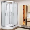Vidalux Pure E 1200 Electric Shower Cabin | 1200 x 800mm | Steam & Sauna Enclosure 1 Vidalux Pure E 1200 Electric Shower Cabin | 1200 x 800mm | Steam & Sauna Enclosure -Bathroom Sales Shop Pure 1200 E Right Standard