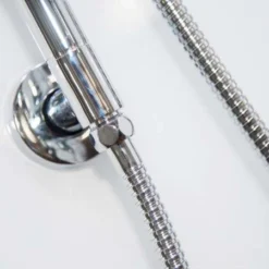 Vidalux Pure 1200 Hydro Massage Shower Cabin - White, Left Handed, 1200 x 800mm -Bathroom Sales Shop Pure 12 Left White Shower Cord