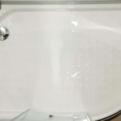 Vidalux Pure 1200 Hydro Massage Shower Cabin - White, Left Handed, 1200 x 800mm -Bathroom Sales Shop Pure left shower floor