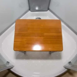 Vidalux Pure 900 Hydro Massage Shower Cabin - 900x900mm White | Luxury Shower Enclosure 19 Vidalux Pure 900 Hydro Massage Shower Cabin - 900x900mm White | Luxury Shower Enclosure -Bathroom Sales Shop Pure shower stool 2 1