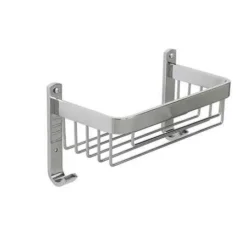 Croydex Premium Large Shower Caddy - Rust-Free Bath Organiser - 250 x 140 x 125mm