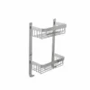 Croydex Premium Large Two Tier Shower Caddy - Rust-Free Bathroom Organiser - 390 x 255 x 125mm -Bathroom Sales Shop QM770841 849