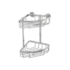 Croydex Premium Two Tier Corner Shower Caddy | Rust-Free Bathroom Organiser - 250 x 210 x 155mm -Bathroom Sales Shop QM783841 865