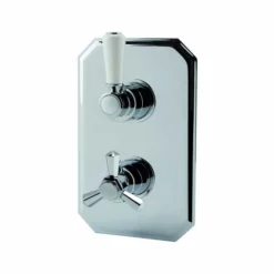 Washington Concealed Thermostatic Shower Valve Single Outlet by RAK Ceramics - Premium Showering Solution