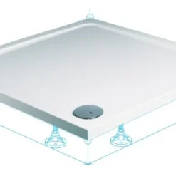 Roman Acrylic Capped Stone Rectangle Shower Tray 1500mm x 800mm – Durable & Stylish 9 Roman Acrylic Capped Stone Rectangle Shower Tray 1500mm x 800mm – Durable & Stylish -Bathroom Sales Shop Roman Acrylic Capped Stone Square Shower Tray 10