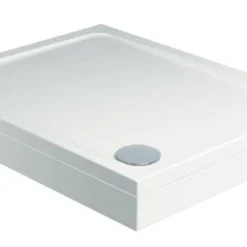 Roman Acrylic Capped Stone Rectangle Shower Tray 1100mm X 900mm - Durable & Stylish 8 Roman Acrylic Capped Stone Rectangle Shower Tray 1100mm X 900mm - Durable & Stylish -Bathroom Sales Shop Roman Acrylic Capped Stone Square Shower Tray with Riser Kit 5