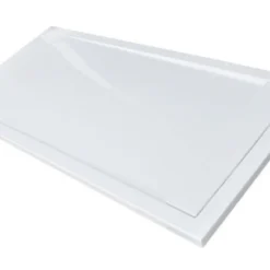 Roman Infinity Shower Tray 1700mm x 800mm - Matt White or Gloss White | Premium Shower Trays -Bathroom Sales Shop Roman Infinity Gloss White Rectangle Shower Tray 7