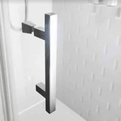 Roman Innov8 1000mm Bi-Fold Shower Door for Corner Fitting with Optional Side Panel -Bathroom Sales Shop Roman Innov8 Bi Fold Door Handle 1