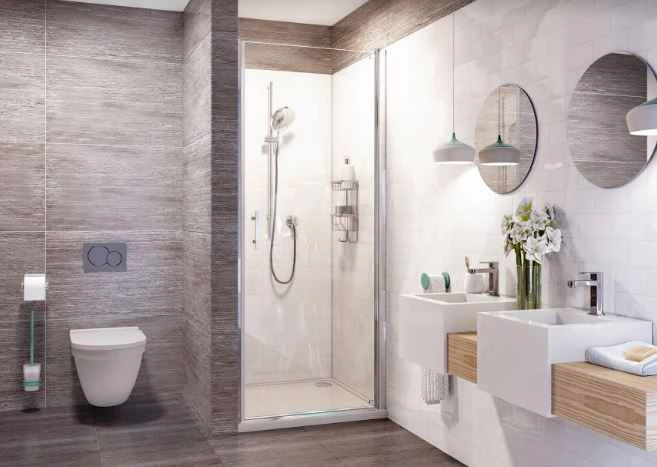 Roman Innov8 760mm Pivot Shower Door for Alcove Fitting - Premium Quality 3 Roman Innov8 760mm Pivot Shower Door for Alcove Fitting - Premium Quality