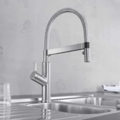 Blanco Solenta - S Chrome Kitchen Tap - 522404 | Premium Monobloc Kitchen Tap -Bathroom Sales Shop SOLENTA S CHROME LIFESTYLE 6