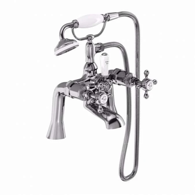 Burlington STA14 Stafford Traditional Bath Shower Mixer Tap - Chrome Finish 3 Burlington STA14 Stafford Traditional Bath Shower Mixer Tap - Chrome Finish